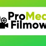 projektor filmowy i napis "ProMedia Filmowo"